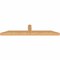Ekena Millwork Portland Smooth Timber Gable Bracket, Western Red Cedar, 60"W x 12"H x 3 1/2"D x 3 1/2"F, 5/12 Pitch GBW060X12X0404POR00SWR - alternate 4